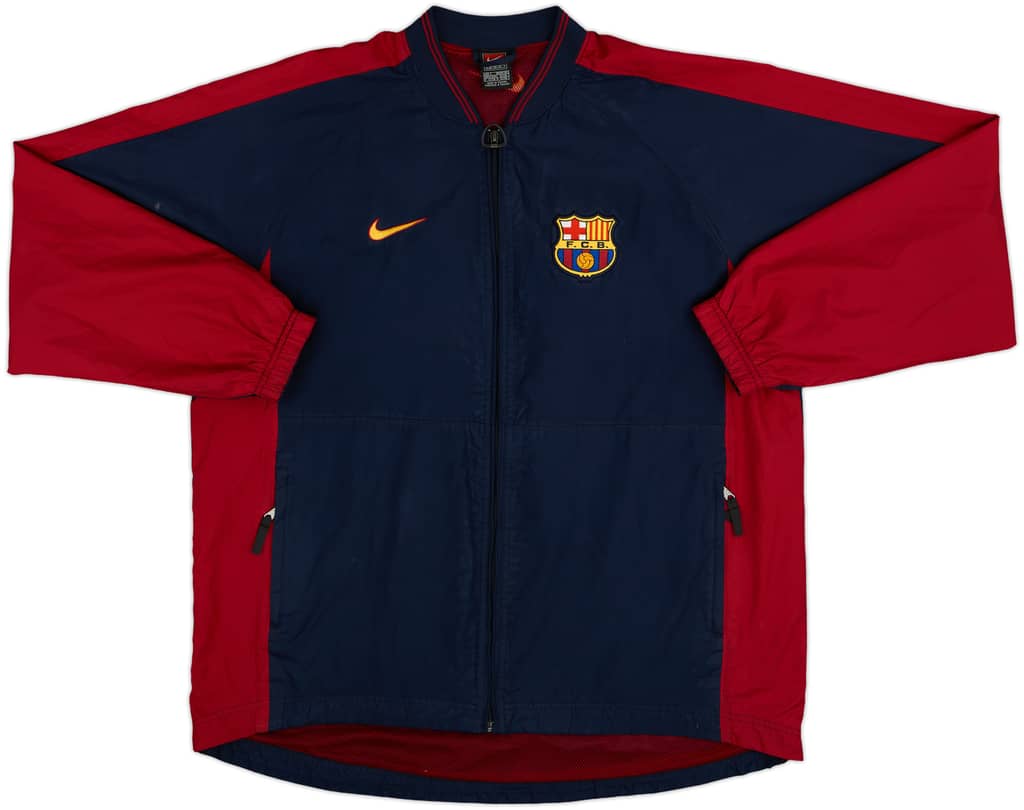 2002-03 Barcelona Nike Track Jacket - 7/10 - (L)