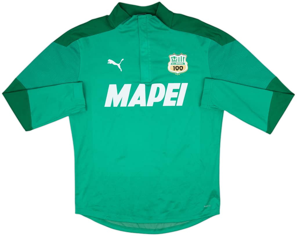 2020-21 Sassuolo Puma 1/4 Zip Drill Top - 8/10 - (L)