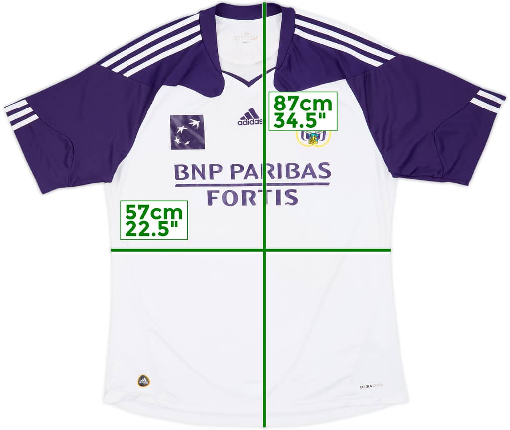 2010-11 Anderlecht Home Shirt - 5/10 - (XL)