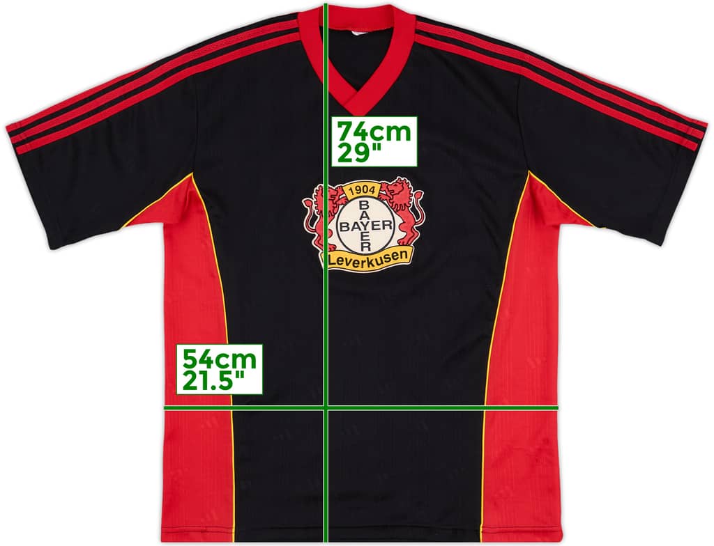 1997-98 Bayer Leverkusen adidas Training Shirt - 8/10 - (S)