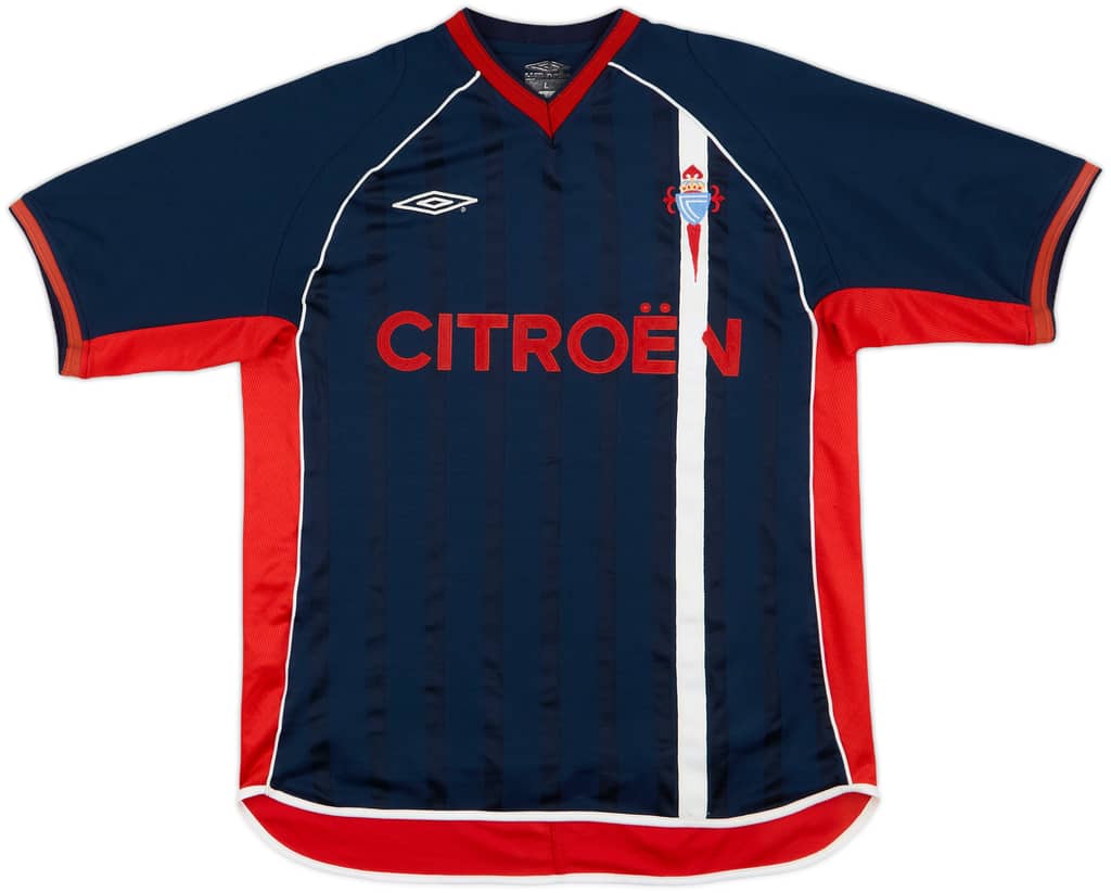 2001-02 Celta Vigo Away Shirt - 5/10 - (L)