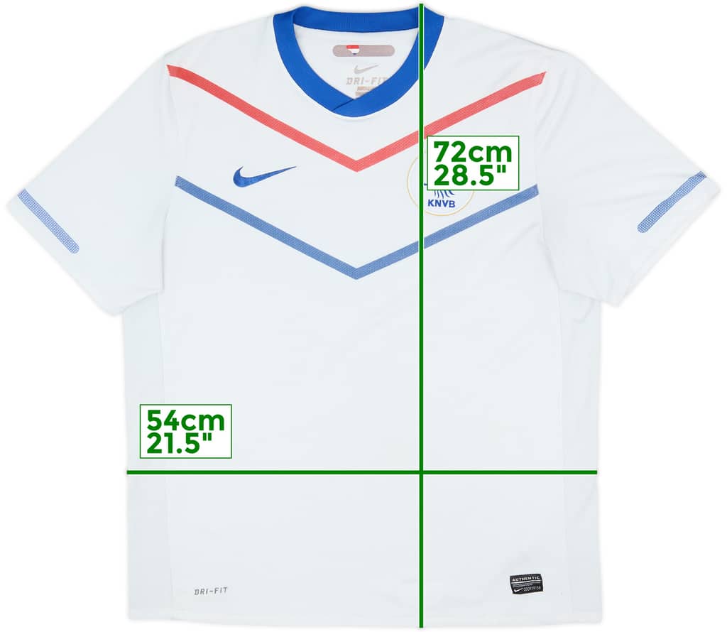 2010-11 Netherlands Away Shirt - 5/10 - (L)