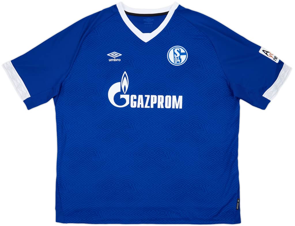 2018-19 Schalke Home Shirt - 9/10 - (4XL)