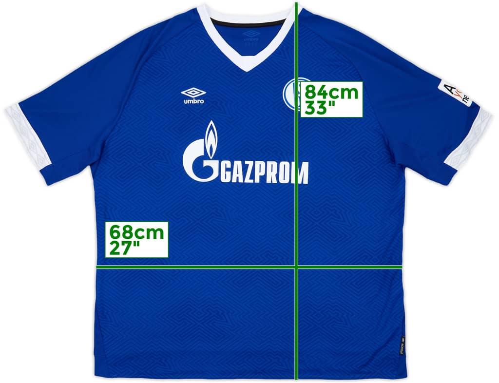 2018-19 Schalke Home Shirt - 9/10 - (4XL)