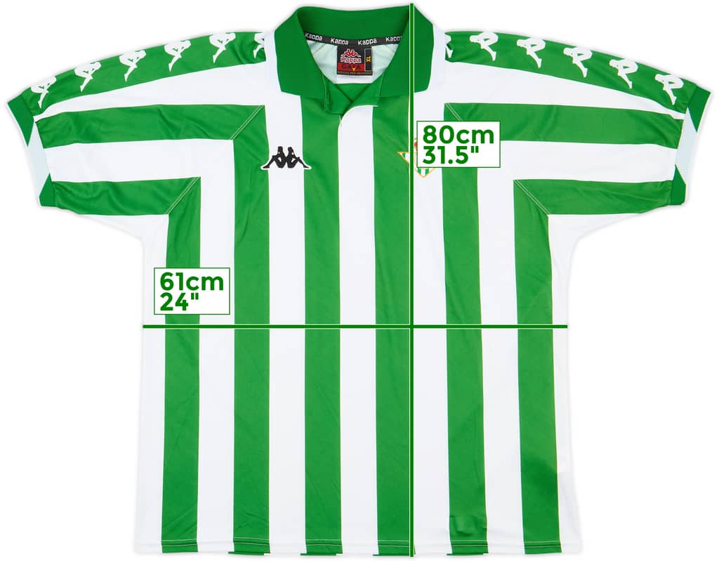 2000-01 Real Betis Home Shirt - 9/10 - (XL)