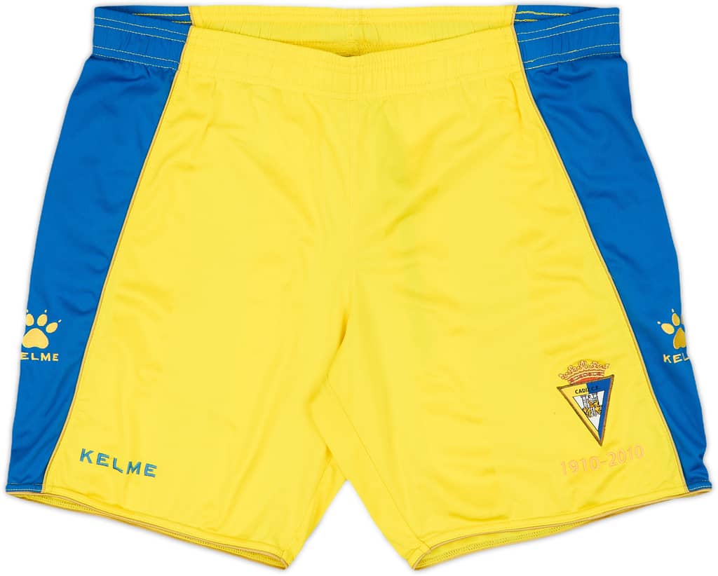 2010-11 Cadiz Home Shorts - 8/10 - (XL)