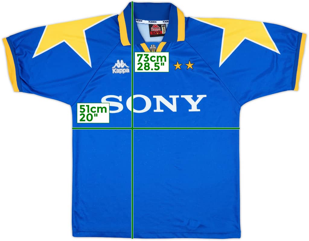 1995-96 Juventus Away Shirt - 8/10 - (M)