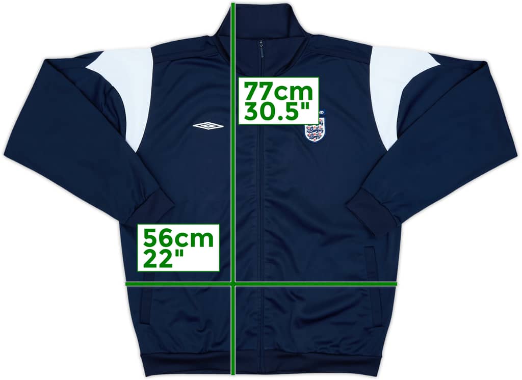 2005-07 England Umbro Track Jacket - 8/10 - (L)