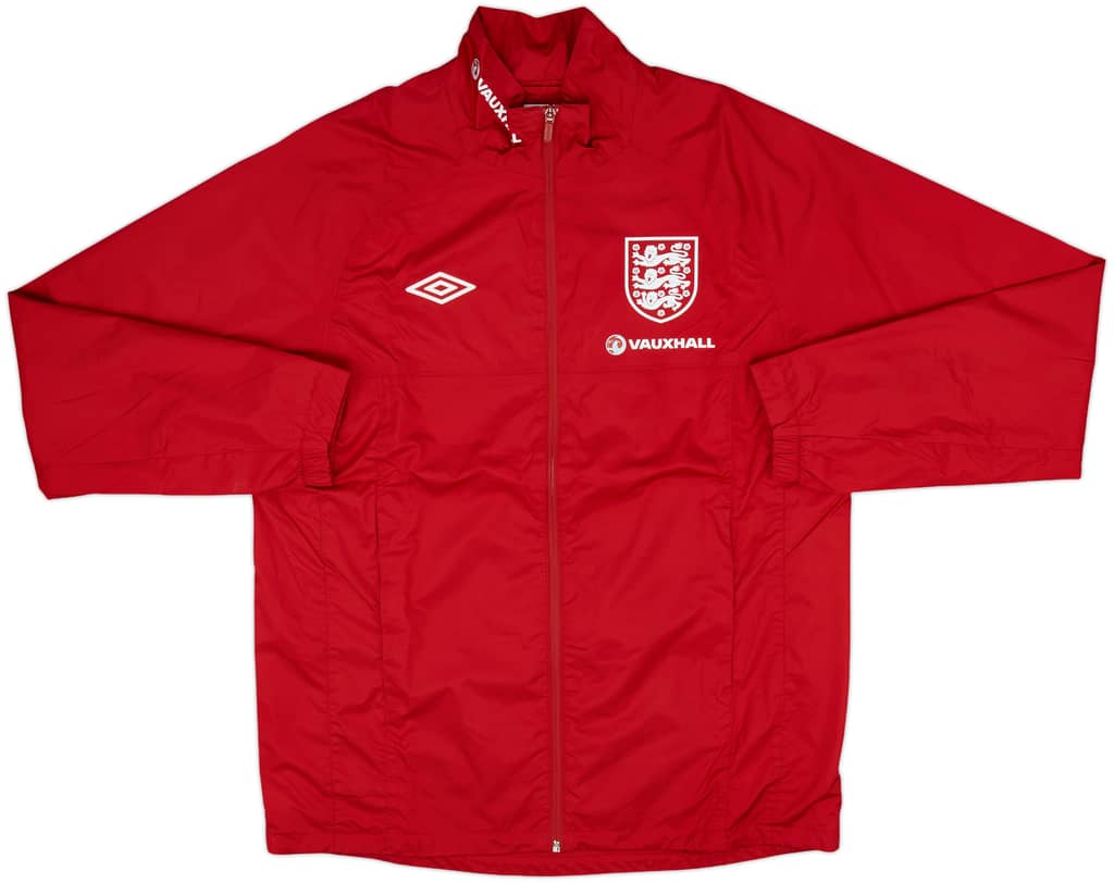 2012-13 England Umbro Hooded Rain Jacket - 8/10 - (M)
