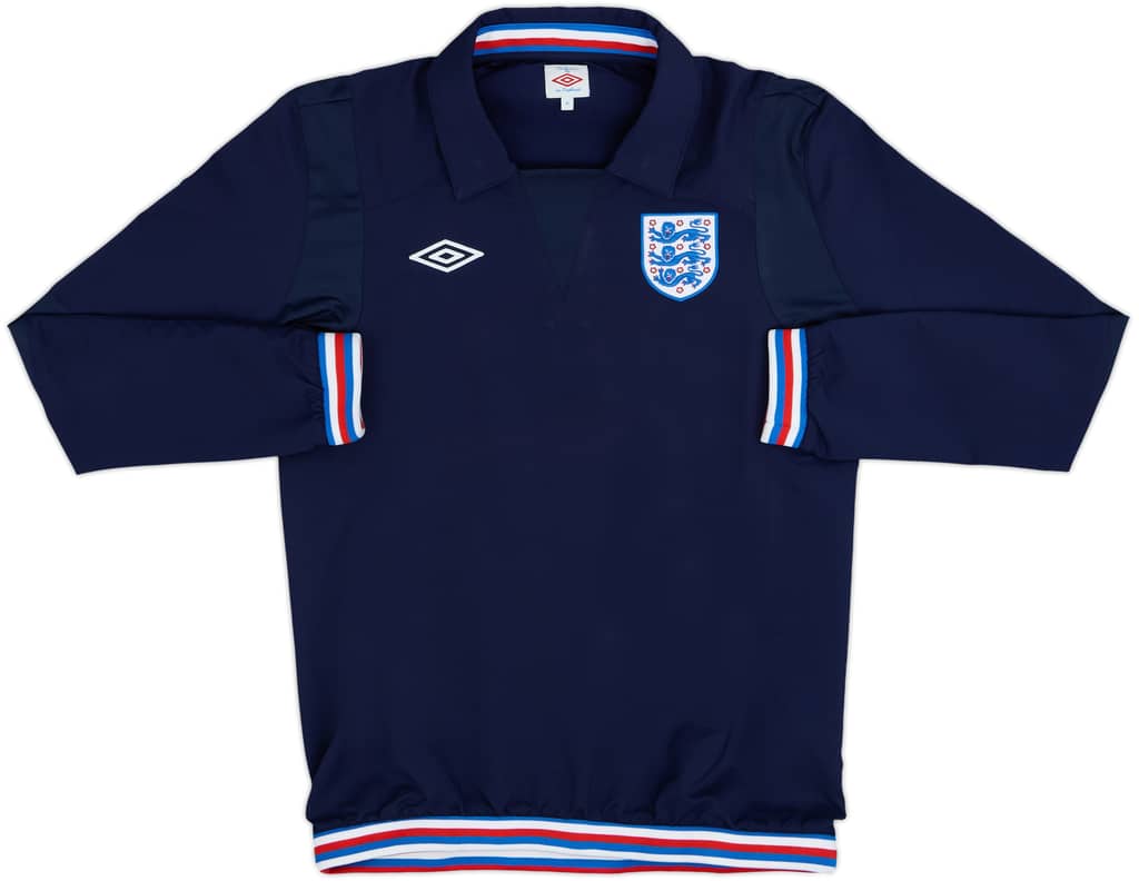 2010-11 England Umbro Drill Top - 9/10 - (M)