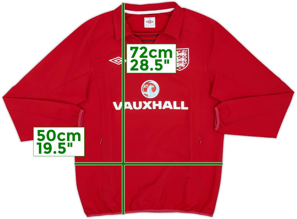 2012-13 England Umbro Drill Top - 8/10 - (M)