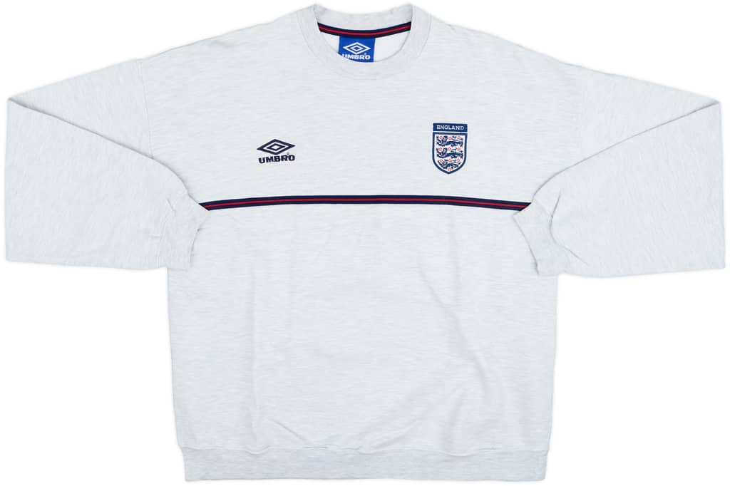 2000-01 England Umbro Sweat Top - 8/10 - (L)