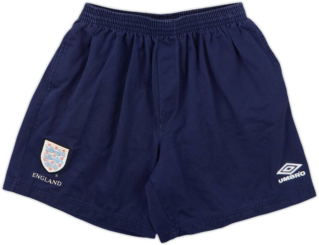 1996-98 England Umbro Training Shorts - 9/10 - (L)