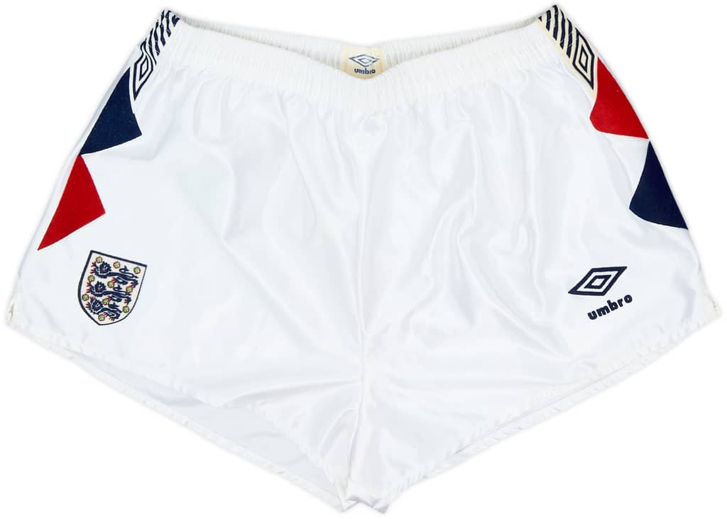 1990-92 England Away Shorts - 10/10 - (L)