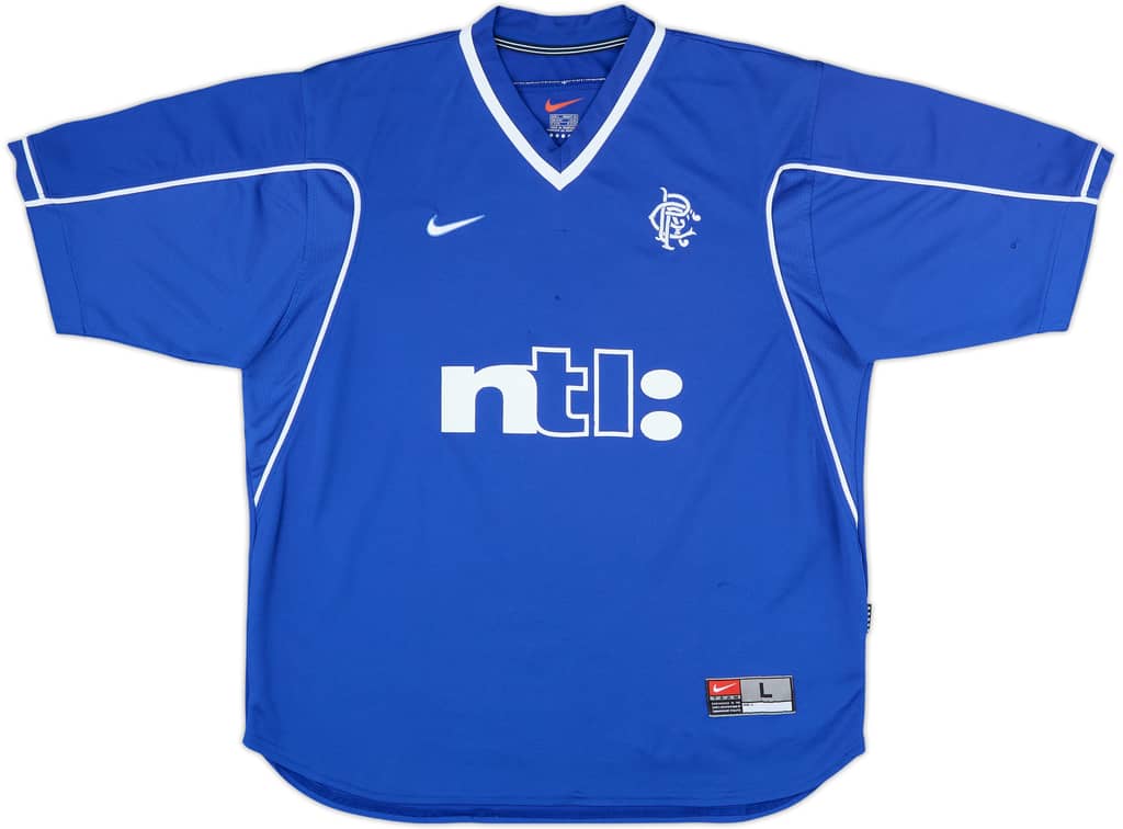 1999-01 Rangers Home Shirt - 7/10 - (L)