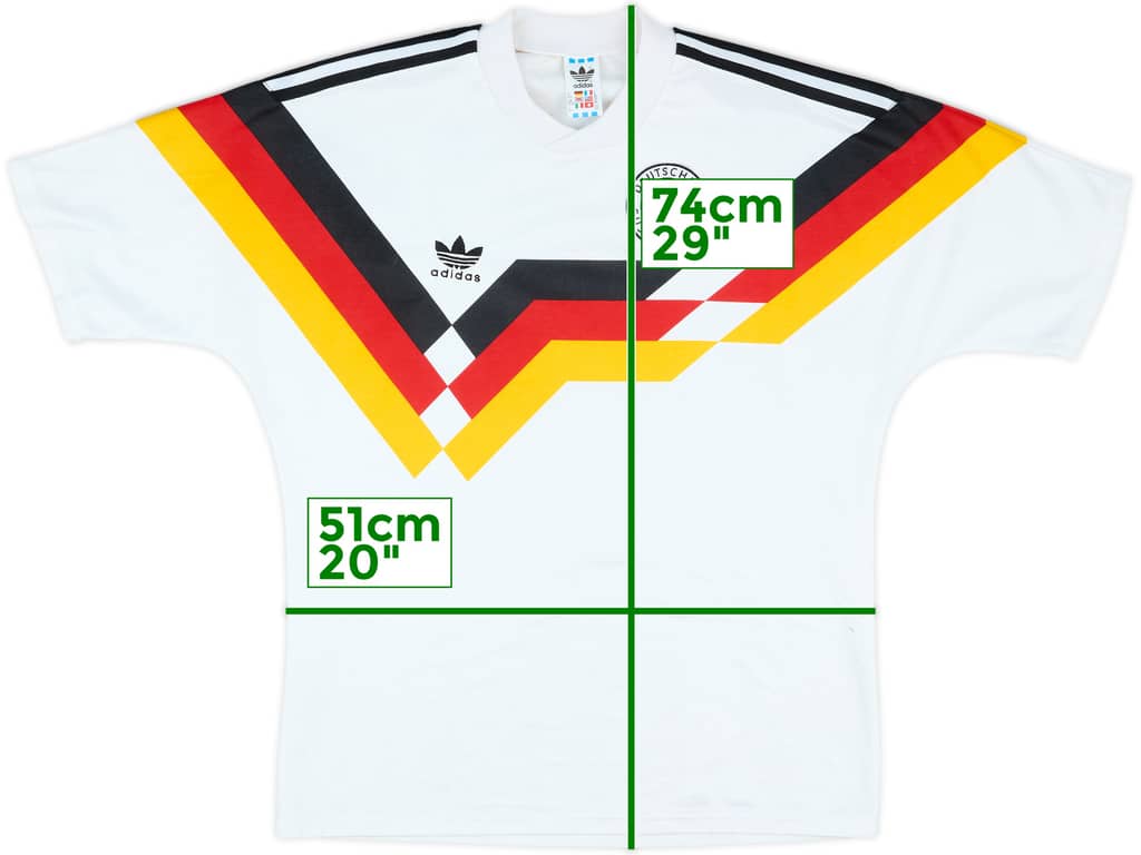 1988-90 West Germany Home Shirt - 8/10 - (M)