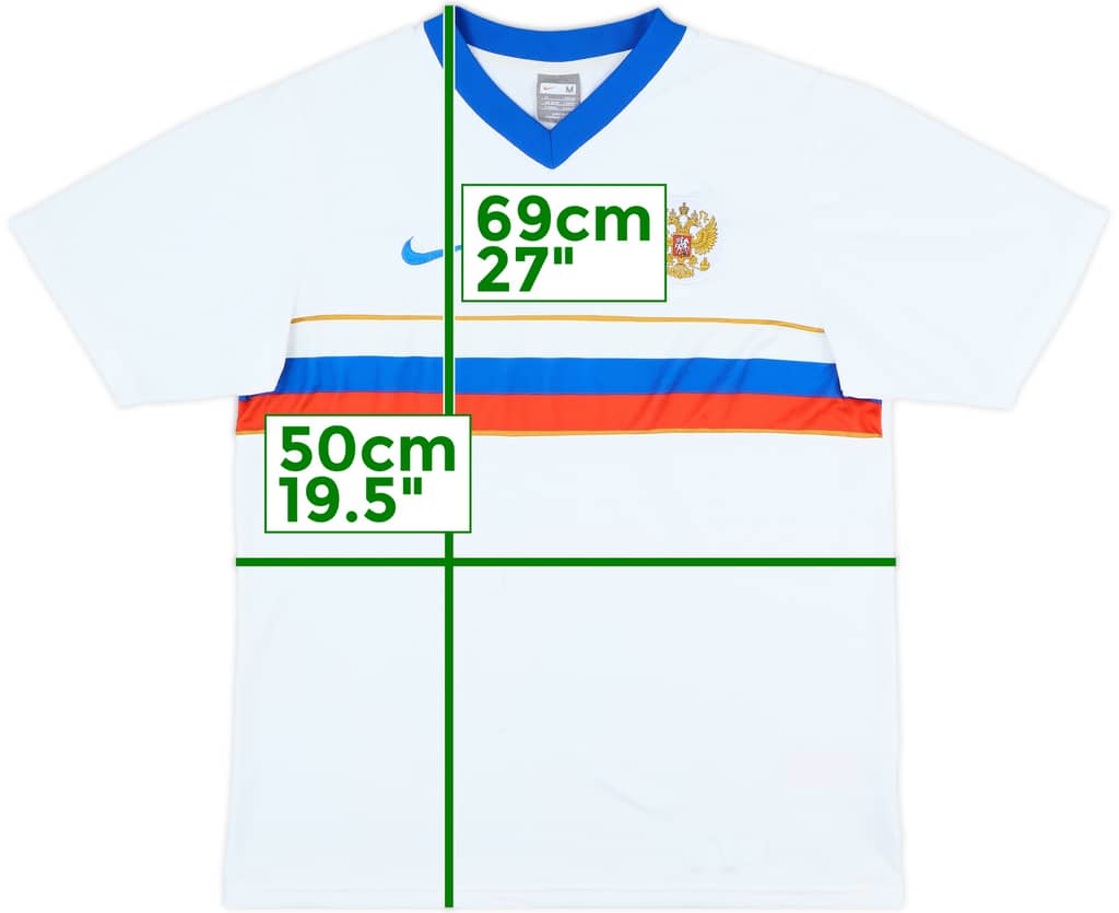 2008-10 Russia Basic Home Shirt - 8/10 - (M)