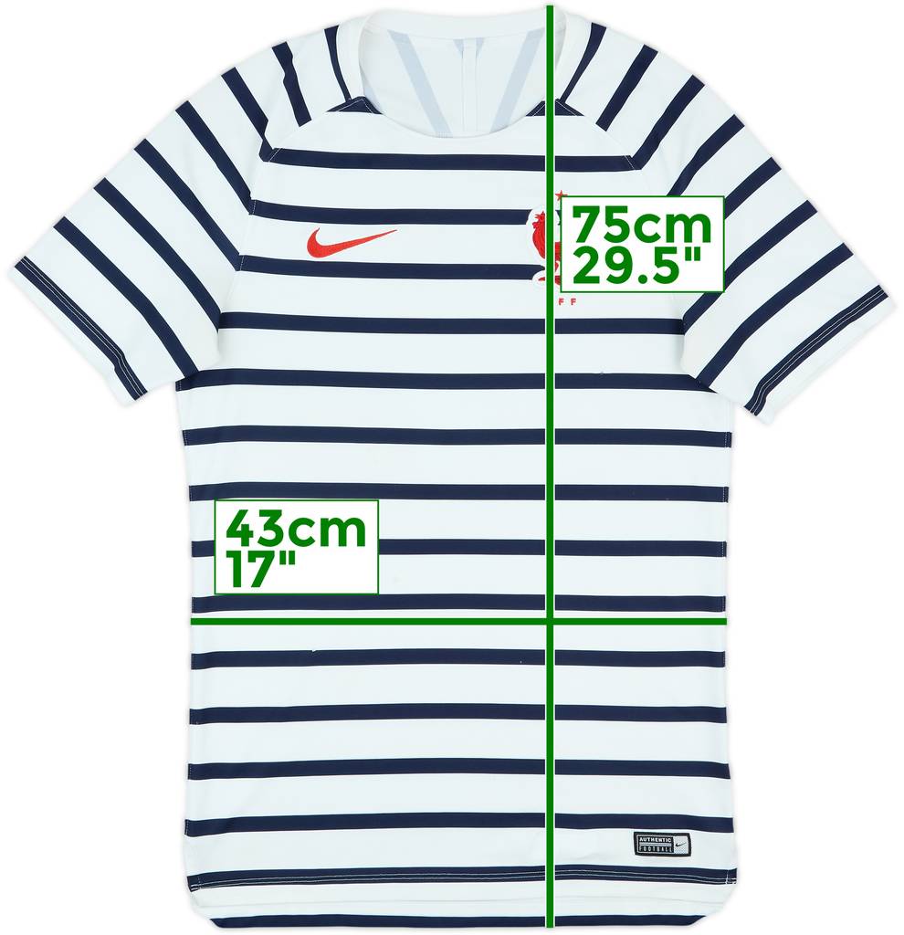 2018-19 France Nike Training Shirt - 7/10 - (S)