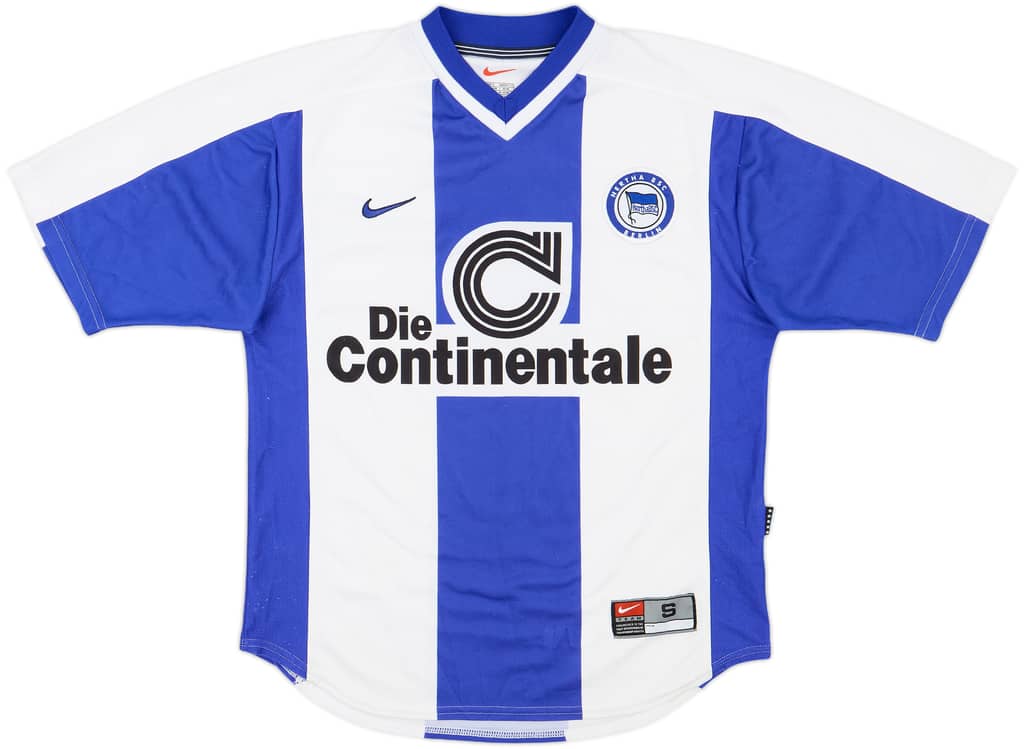 1999-00 Hertha Berlin Home Shirt - 8/10 - (S)