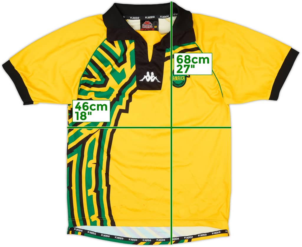 1998-00 Jamaica Home Shirt - 7/10 - (S)