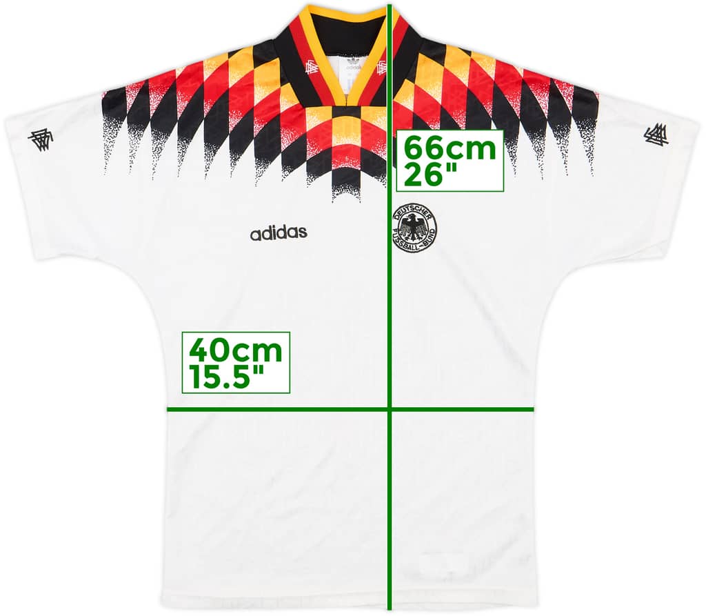 1994-96 Germany Home Shirt - 10/10 - (M.Boys)