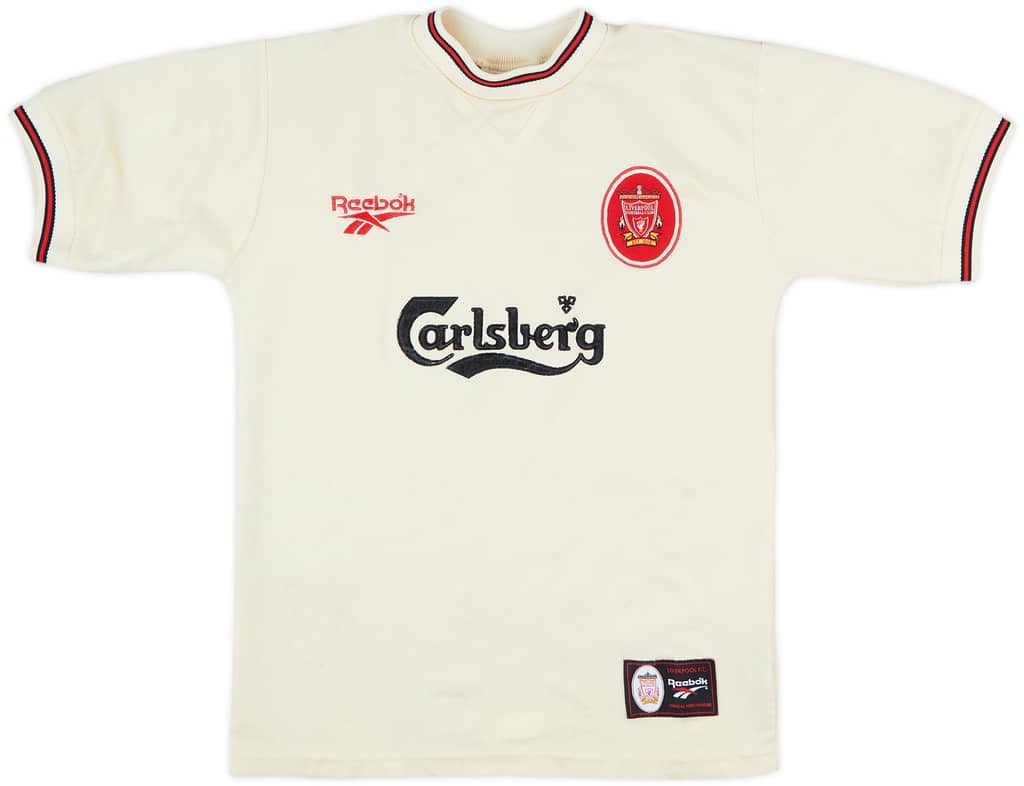 1996-97 Liverpool Away Shirt - 7/10 - (Y)