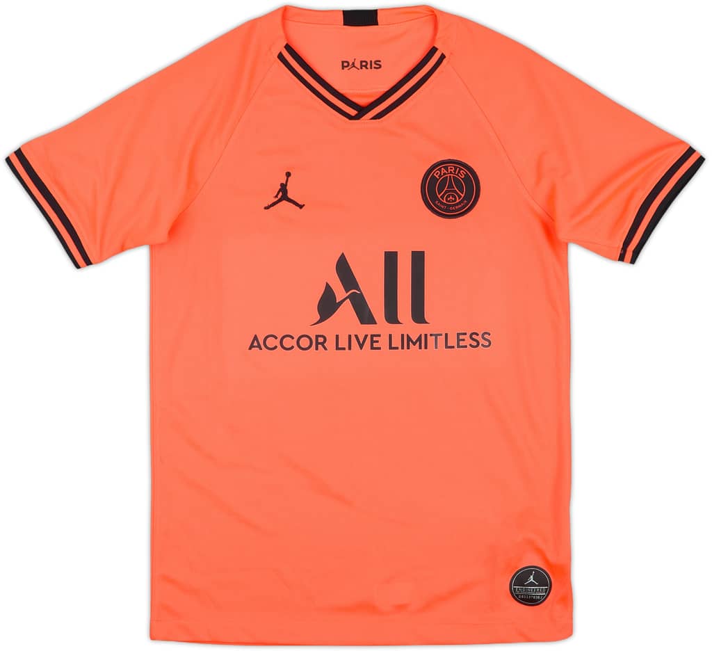 2019-20 Paris Saint-Germain Away Shirt - 9/10 - (L.Boys)