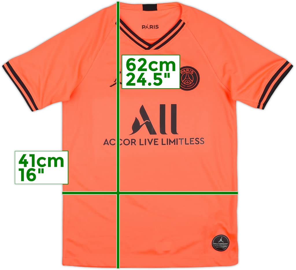 2019-20 Paris Saint-Germain Away Shirt - 9/10 - (L.Boys)