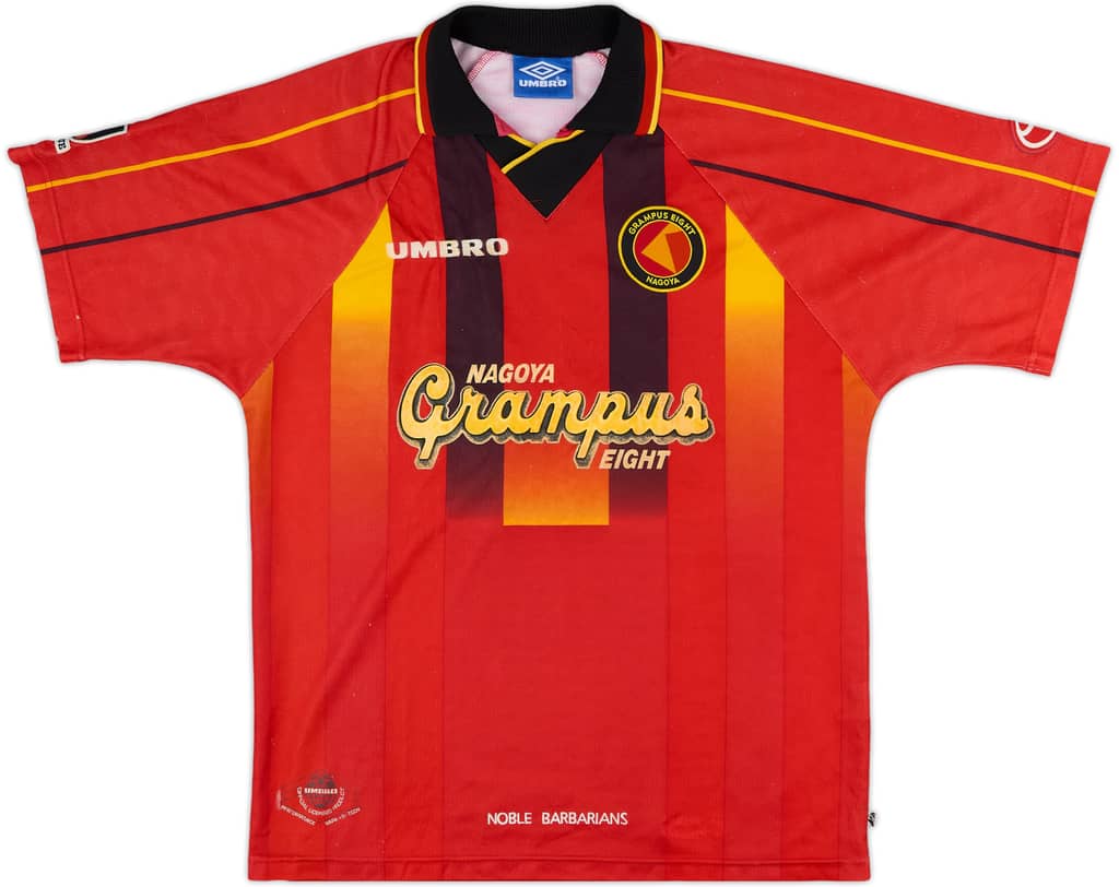 1996-98 Nagoya Grampus Eight Home Shirt - 8/10 - (L)