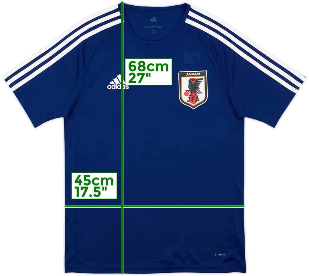 2017-18 Japan adidas Training Shirt - 4/10 - (S)