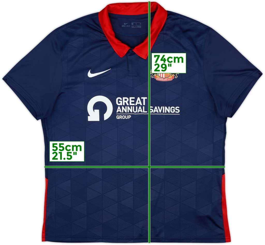 2020-21 Sunderland Away Shirt - 10/10 - (XL)