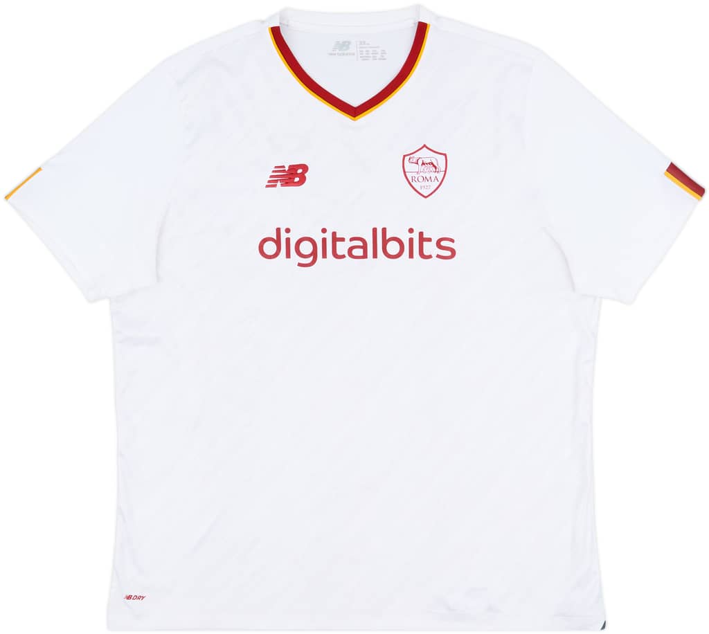 2022-23 Roma Away Shirt - 8/10 - (XXL)
