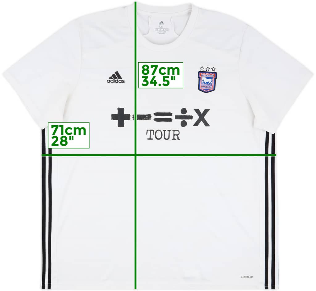 2021-22 Ipswich Town Away Shirt - 9/10 - (3XL)