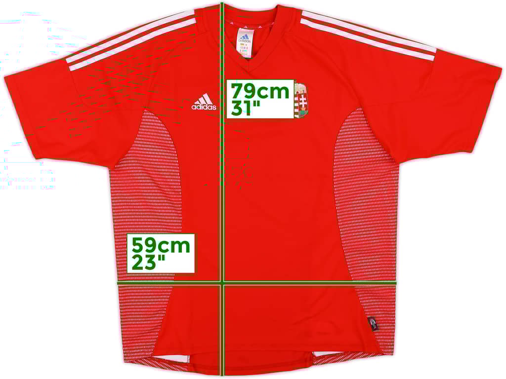 2002 Hungary Home Shirt - 9/10 - (XL)
