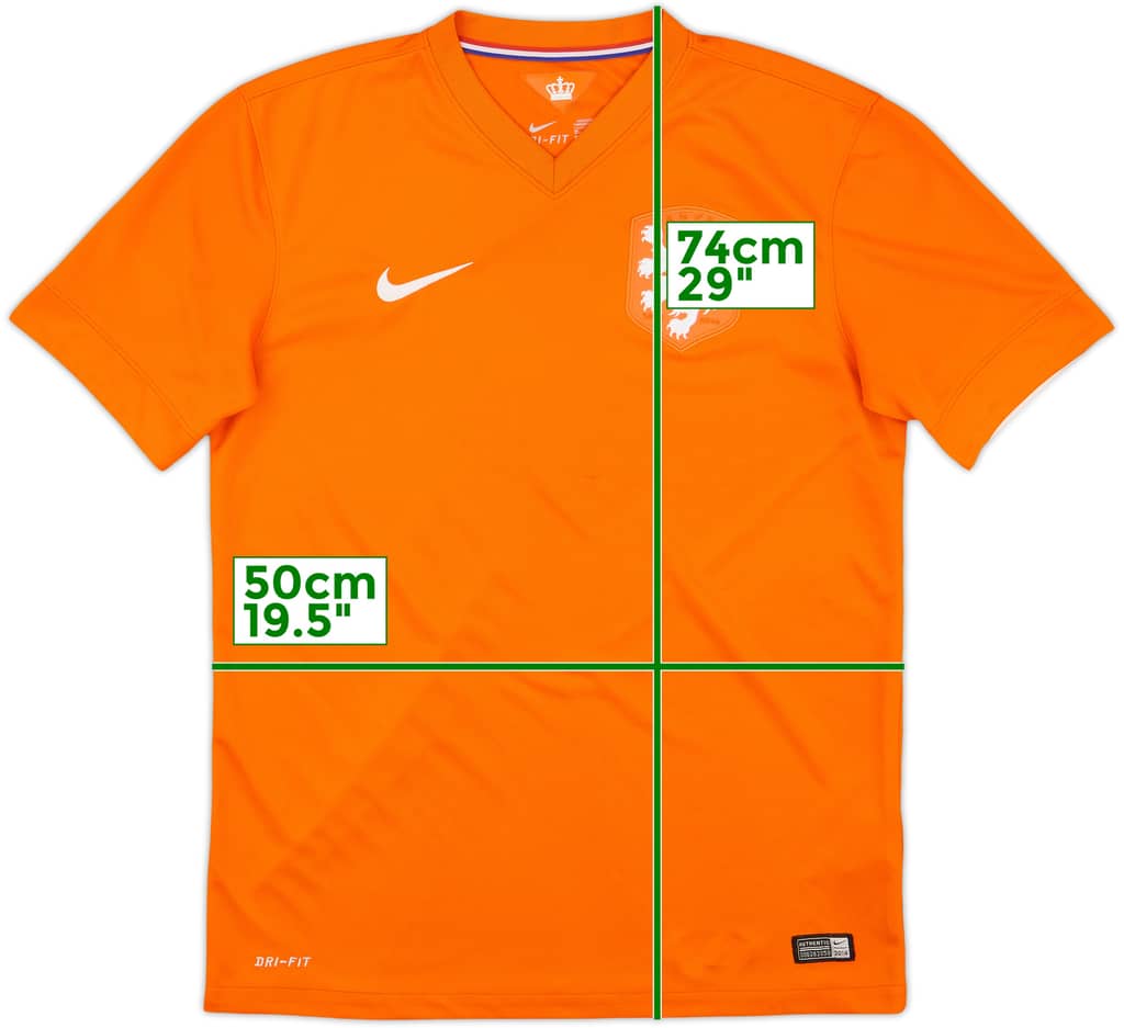 2014-15 Netherlands Home Shirt - 8/10 - (M)