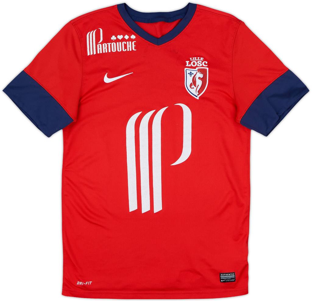 2013-14 Lille Home Shirt - 5/10 - (S)