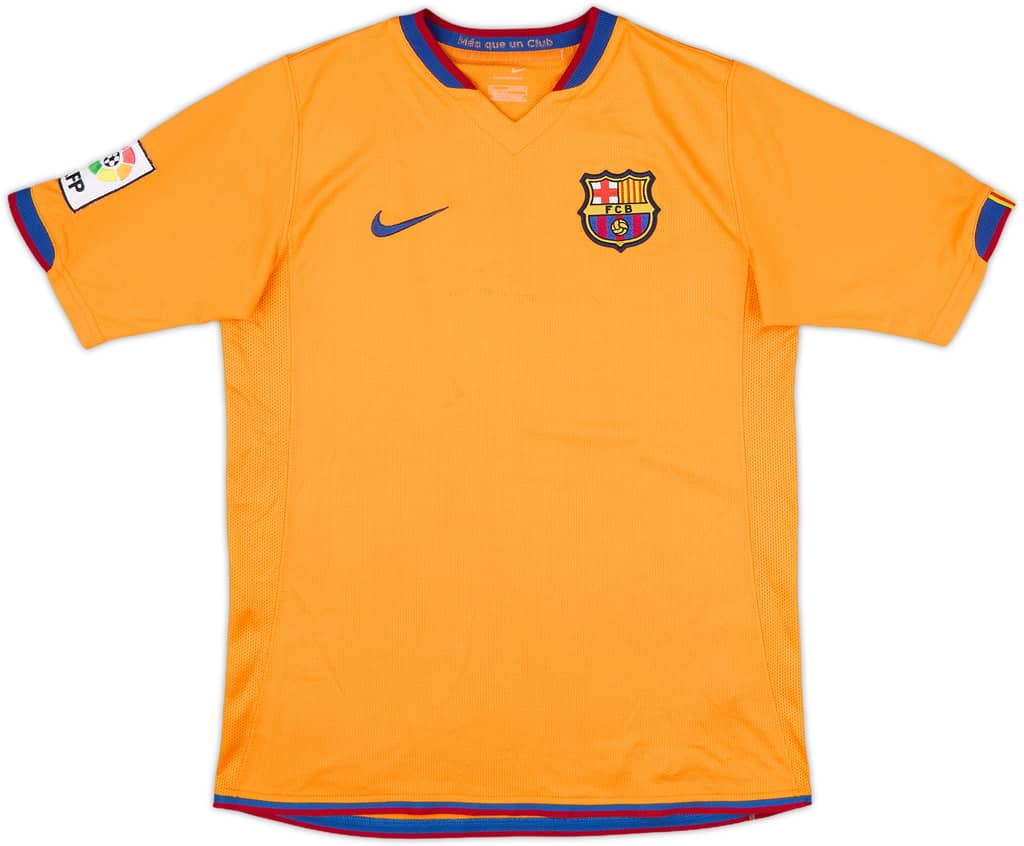 2006-08 Barcelona Away Shirt - 7/10 - (L.Boys)