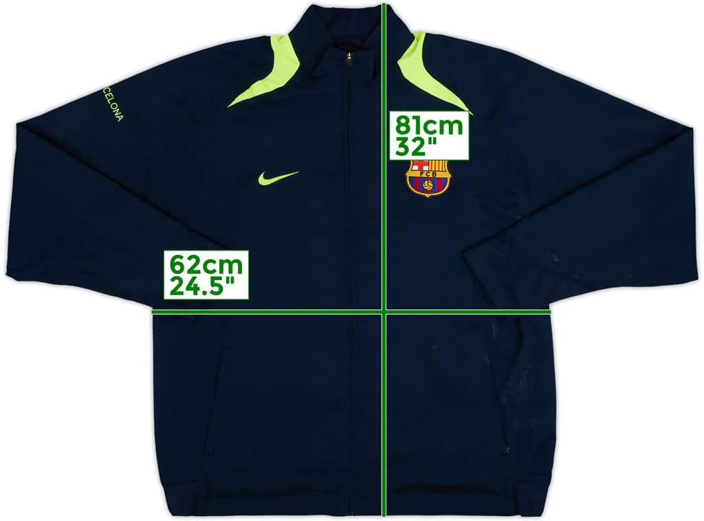 2005-06 Barcelona Nike Track Jacket - 5/10 - (XL)