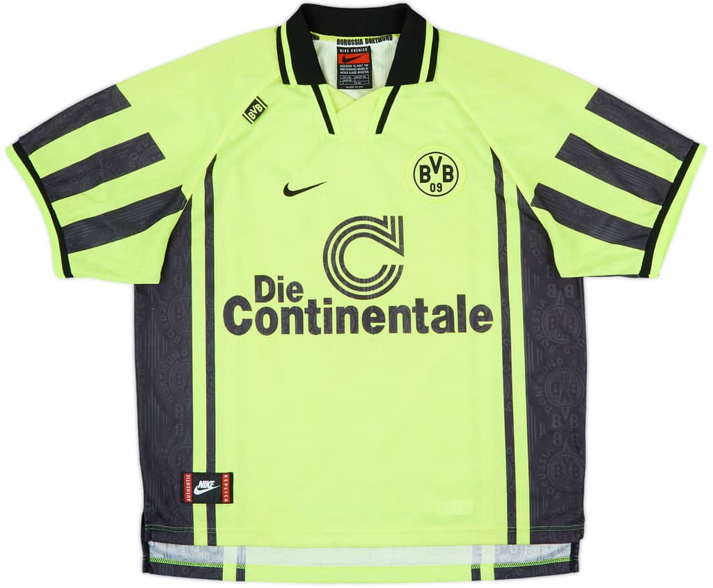 1996-97 Borussia Dortmund Home Shirt - 9/10 - (XXL)
