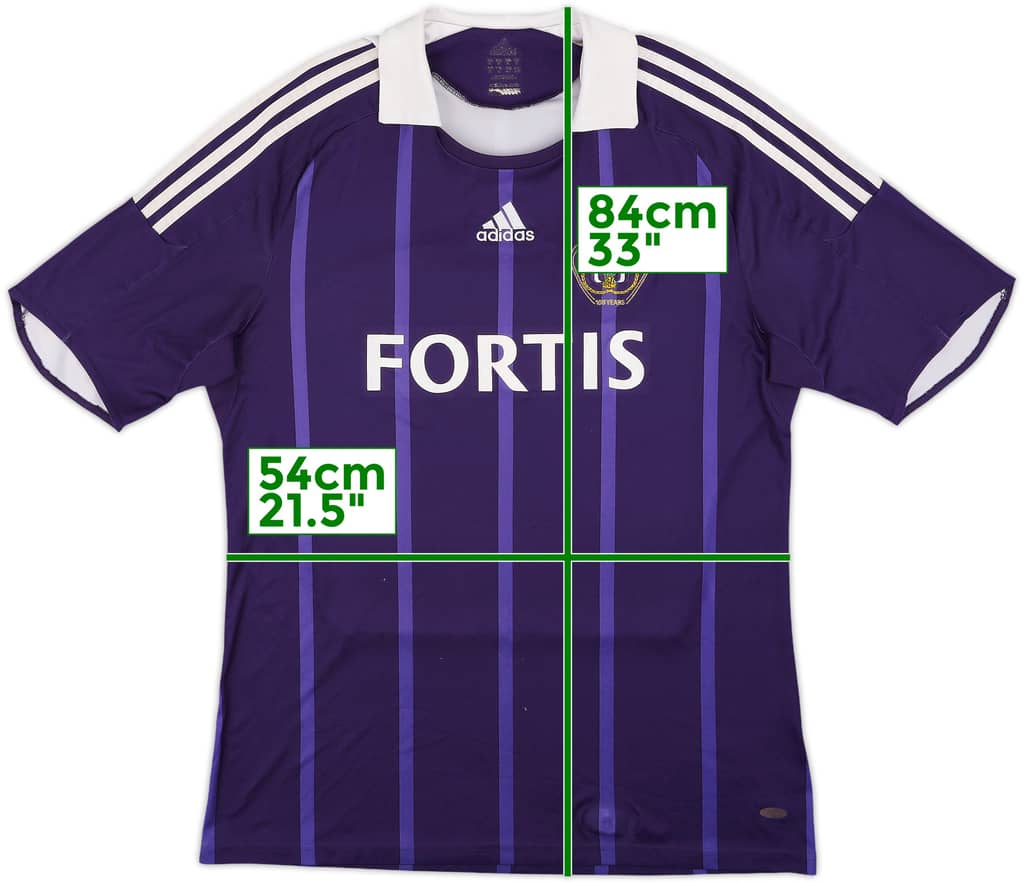 2008-09 Anderlecht Centenary Away Shirt - 8/10 - (XL)