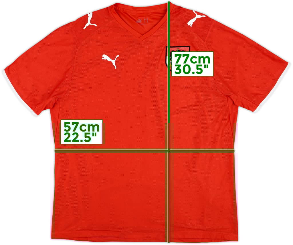 2008-09 Austria Home Shirt - 8/10 - (XL)