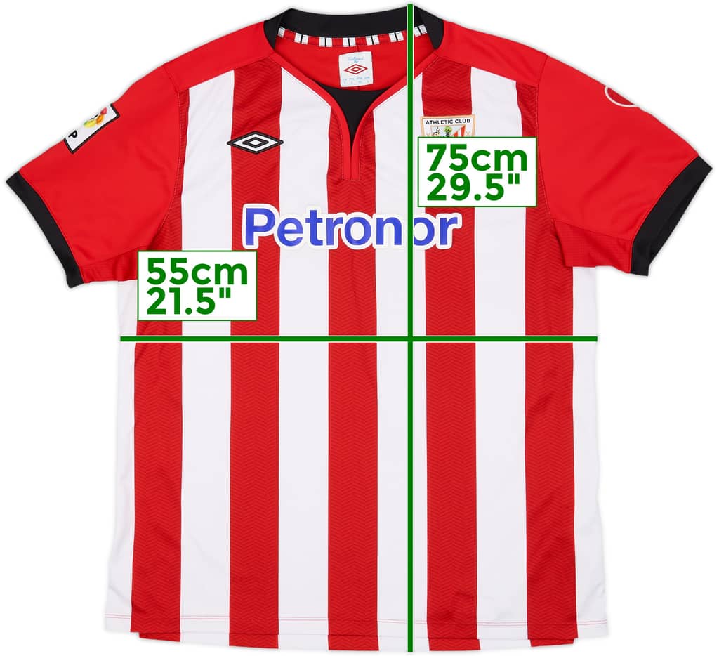 2011-12 Athletic Bilbao Home Shirt - 9/10 - (L)