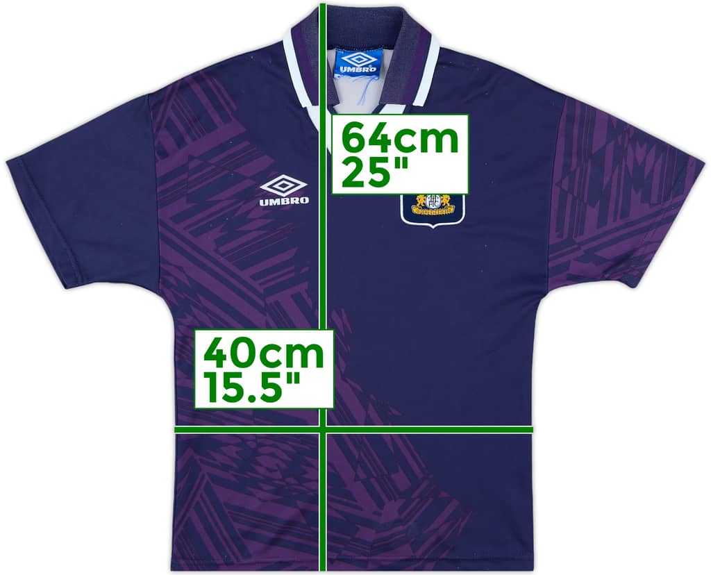 1994-95 Tottenham Away Shirt - 9/10 - (L.Boys)