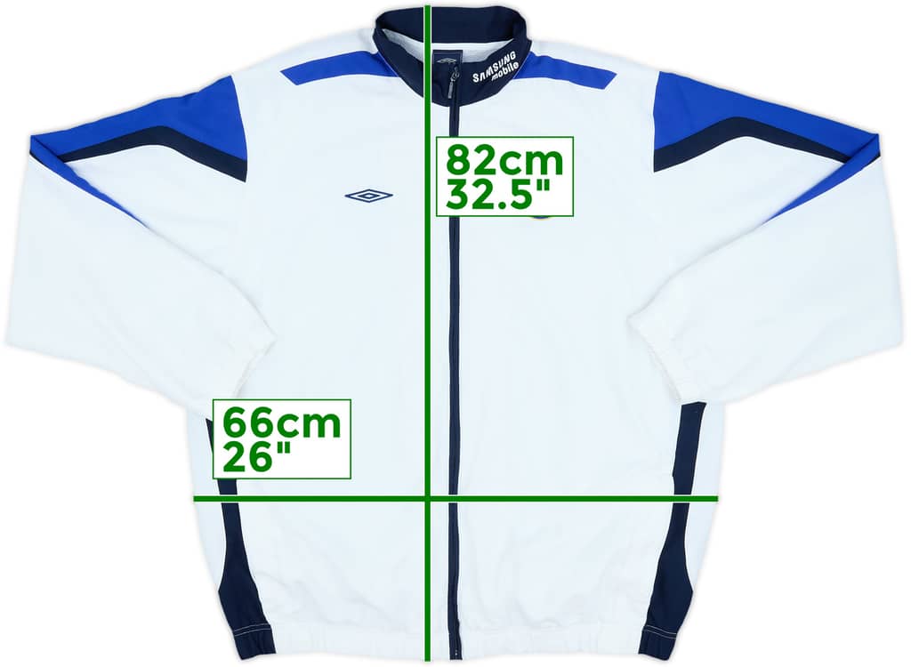2005-06 Chelsea Umbro Track Jacket - 8/10 - (XXL)