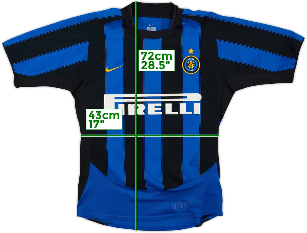 2003-04 Inter Milan Home Shirt - 6/10 - (S)