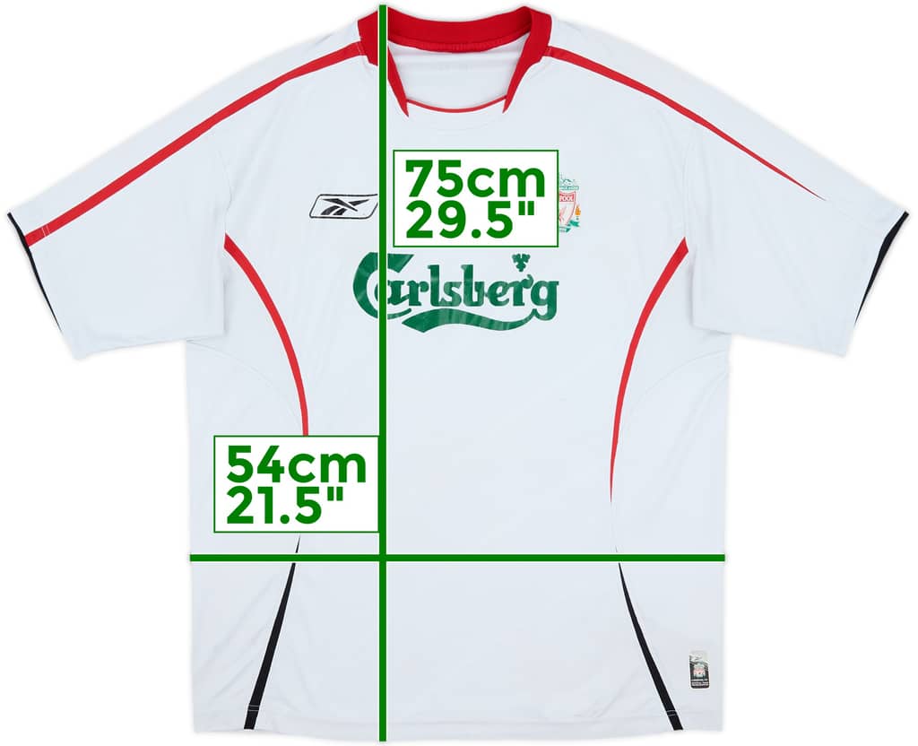 2005-06 Liverpool Away Shirt - 4/10 - (L)