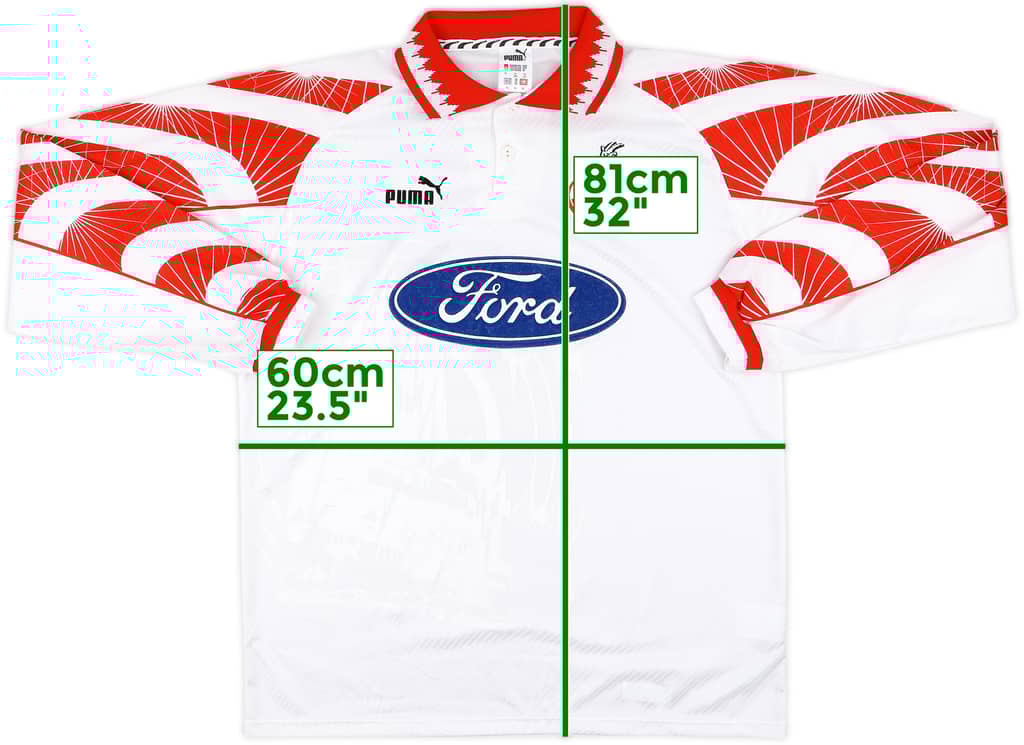1996-97 FC Koln Home L/S Shirt - 10/10 - (XL)