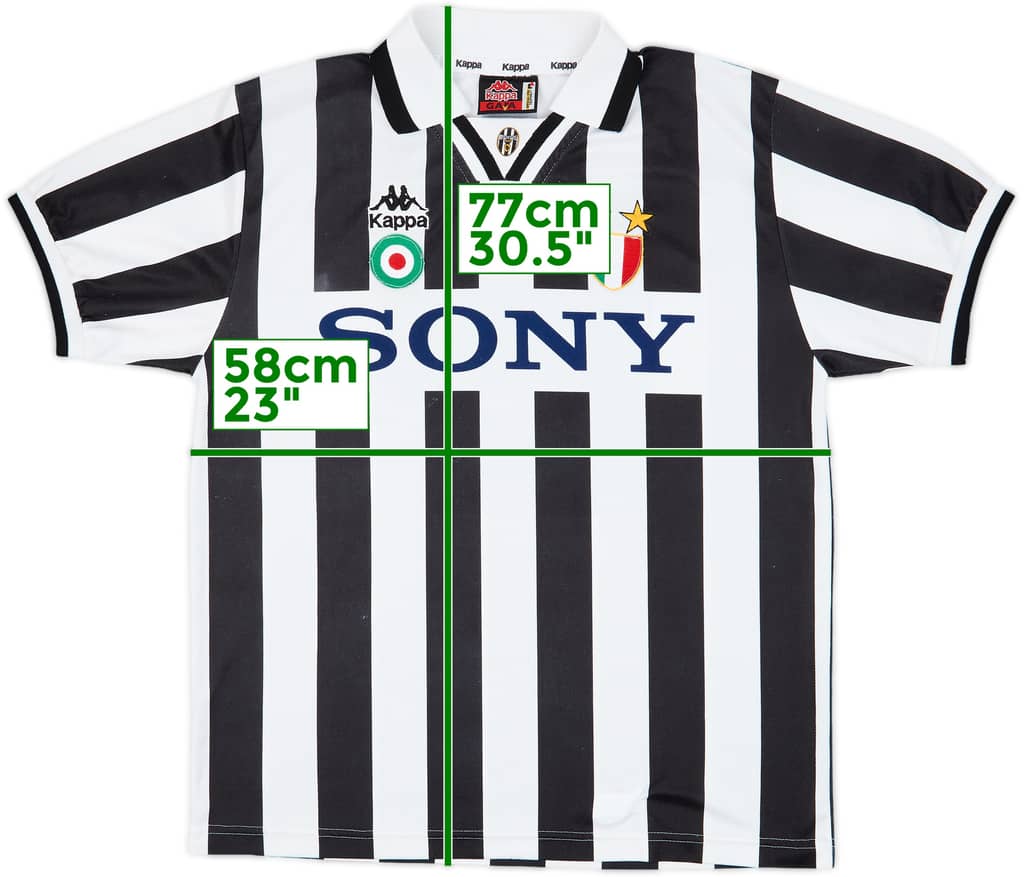 1995-97 Juventus Home Shirt - 9/10 - (L)