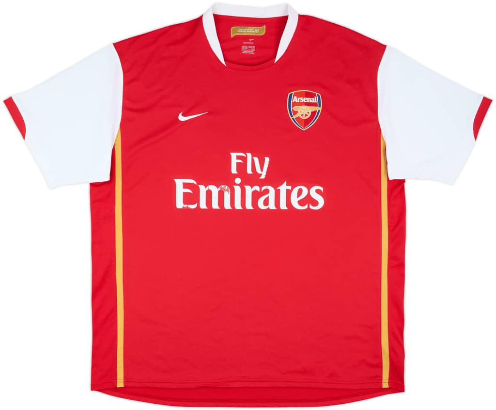 2006-08 Arsenal Home Shirt - 5/10 - (XXL)