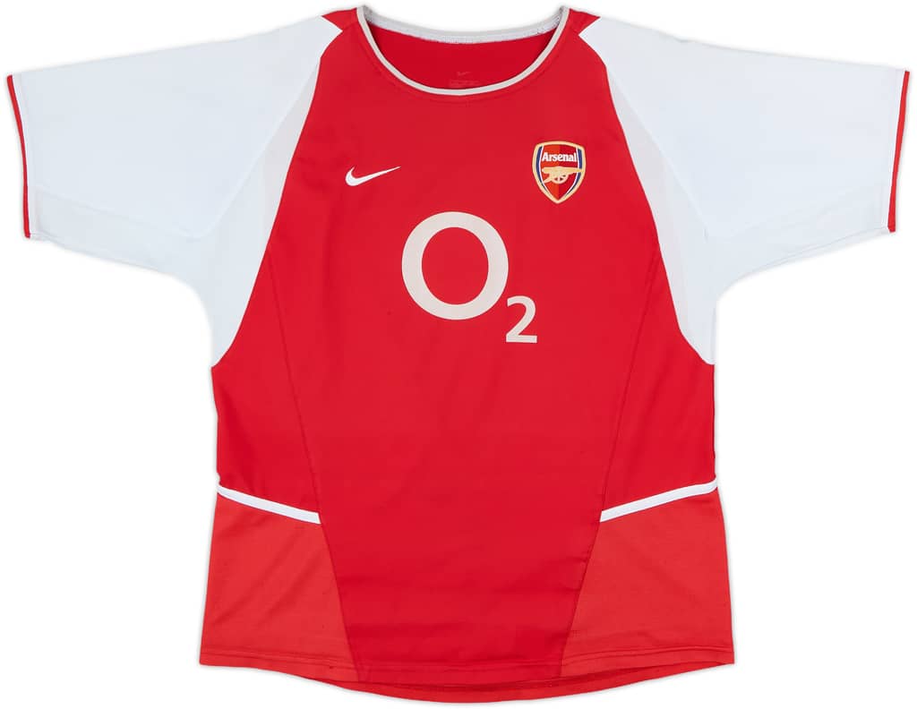 2002-04 Arsenal Home Shirt - 5/10 - (XL.Boys)